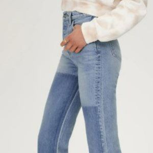 Reformation Cynthia Shadow High Rise Long Jeans